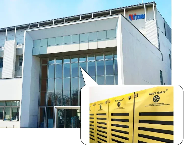 By entrusting it to a data center (Tama R&B Center(tokyo), you can enjoy hassle-free, guaranteed operation for five years.